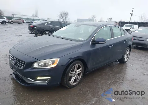 2014 Volvo S60 T5 из США, поврежденный, VIN YV1612FS9E1284476